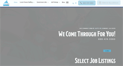 Desktop Screenshot of medcarestaffing.com